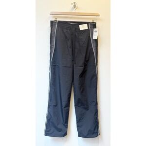 Hollister Women's Black Baggy Track Pant Size M NWT!